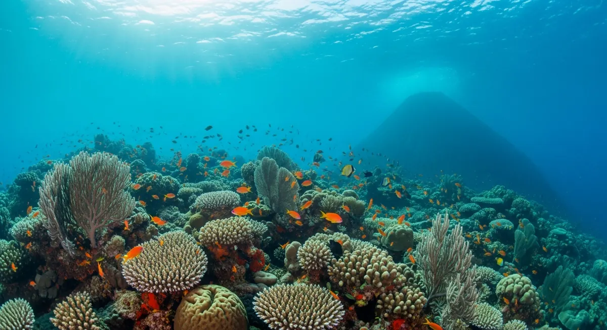 Banda Sea underwater visibility by month and season